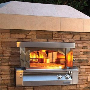 FORNO DE PIZZA DE EMBUTIR 30 POL. (76CM) AXE-PZA-BI ALFRESCO