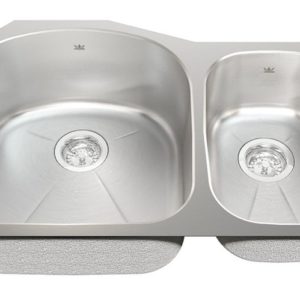 CUBA DUPLA DE EMBUTIR AÇO INOX 52 X 80 CM KSDC1RUA/9D KINDRED