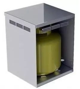 COMPARTIMENTO PARA BOTIJÃO DE GÁS AXEVP-LP TANK ALFRESCO