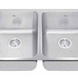 CUBA DUPLA DE EMBUTIR AÇO INOX 45 X 78 CM QDUA1831/8 KINDRED