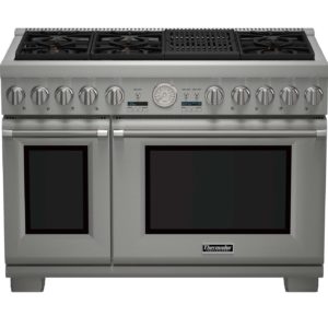 FOGÃO DUAL FUEL PRO GRAND® 6 QUEIMADORES COM CHAPA 48 POL. (1,20M) PRD486WDGU THERMADOR