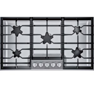 COOKTOP A GÁS 05 QUEIMADORES ELEVADOS 36 POL. (94CM) SGSXP365TS THERMADOR