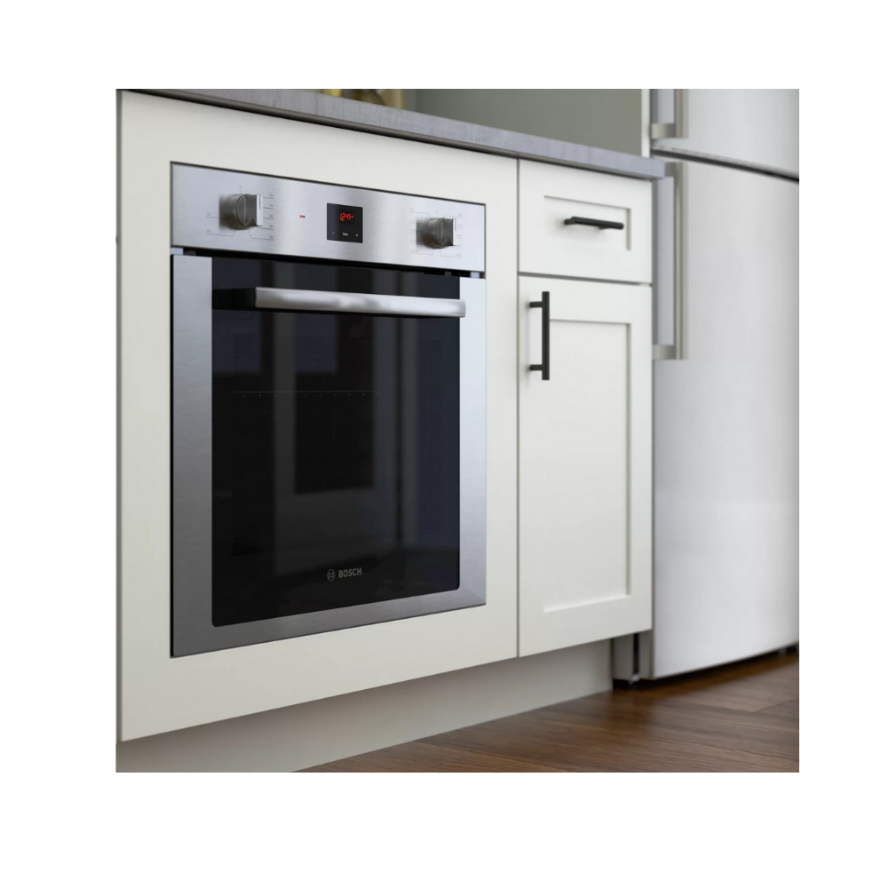 500 Series Single Wall Oven24 Stainless Steel HBE5453UC BOSCH Imporhome   3 1 