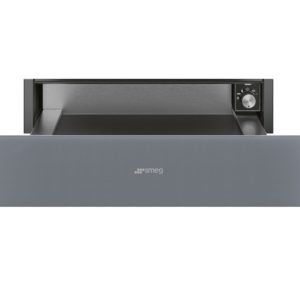 Gaveta Aquecida de 24" Vidro Prata