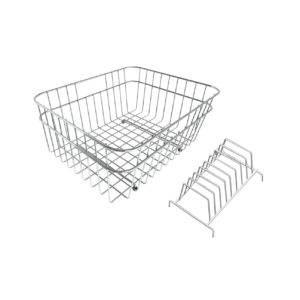 Escorredor de 30x40cm em Aço Inox