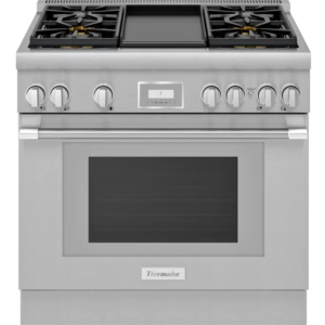 Fogão com 4 queimadores com Chapa e Forno Elétrico - Thermador