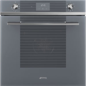 Forno Elétrico de 24" em Vidro Cinza e com 6 Funções